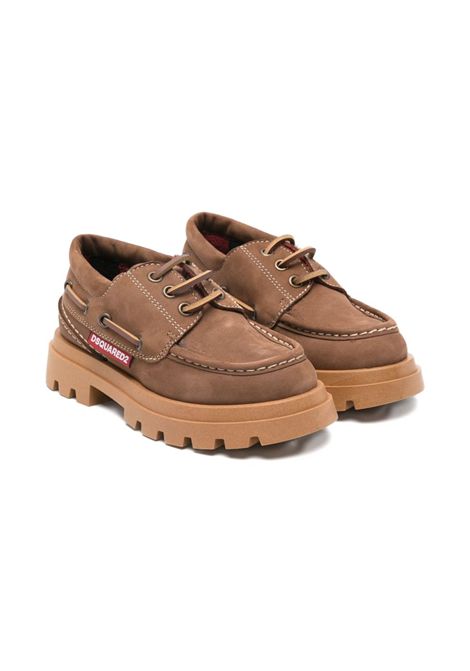 Mocassini con logo DSQUARED2 JUNIOR | 81524/815231